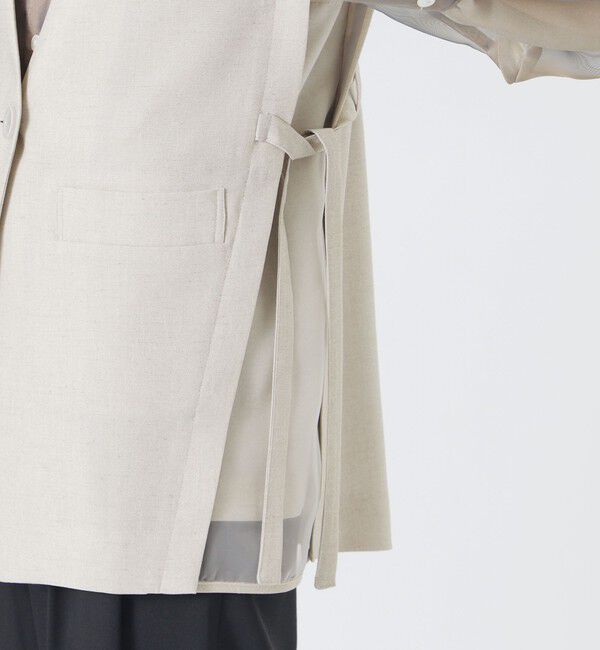  「ノーカラージレ」|ベスト・ジレ|