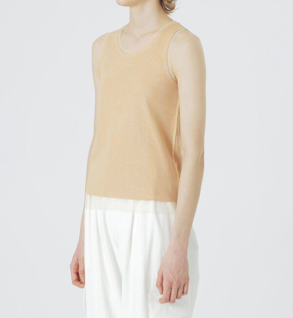  「ラメチュールタンクトップ」|Tシャツ・カットソー|