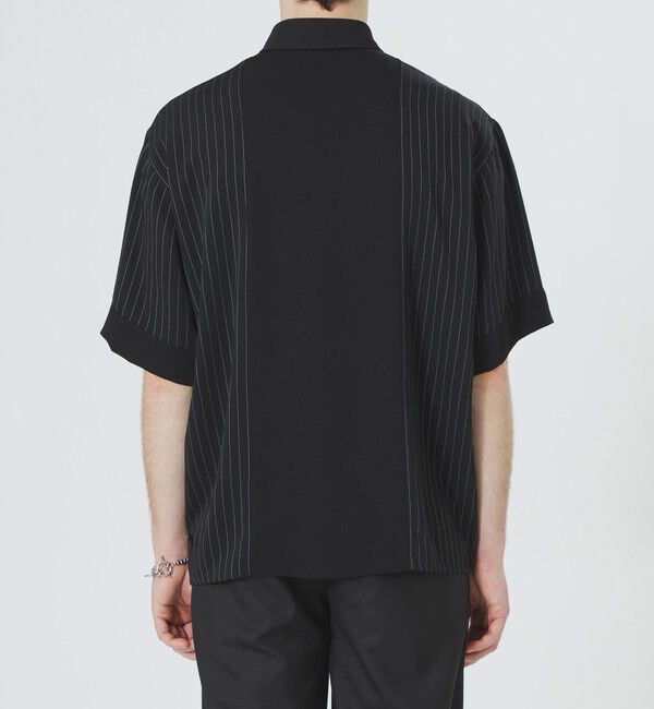  「ブロッキングショートスリーブシャツ」|シャツ・ブラウス|