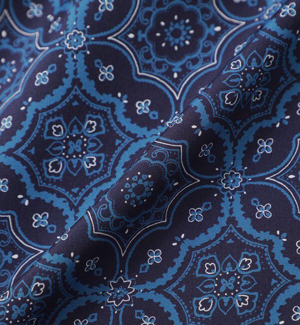  「オーナメントプリントショートスリーブシャツ」|シャツ・ブラウス|