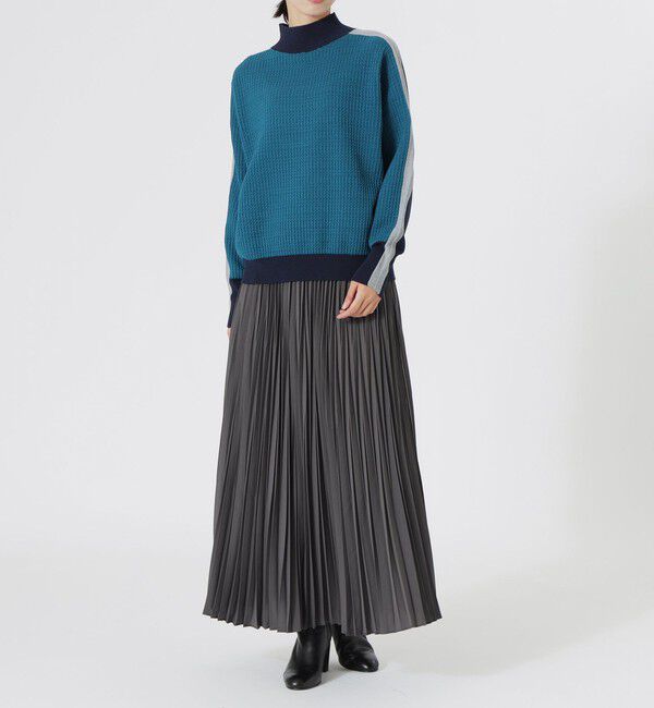  「2フェイスブロッキングニット」|ニット・セーター|