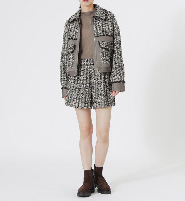  「ツイードタックショートパンツ」|その他|