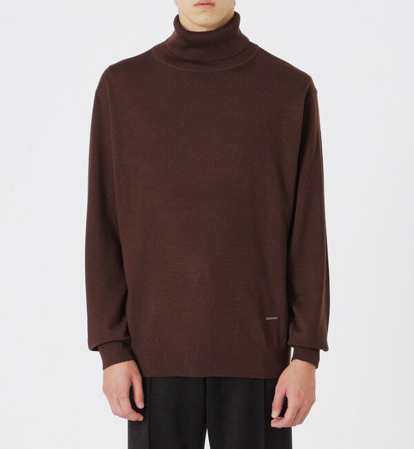  「ハイゲージウォッシャブルタートル」|ニット・セーター|