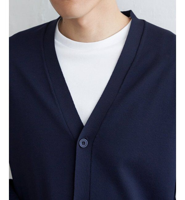 IKKA LOUNGE「GOKU楽ニットVネックカーディガン」|カーディガン|