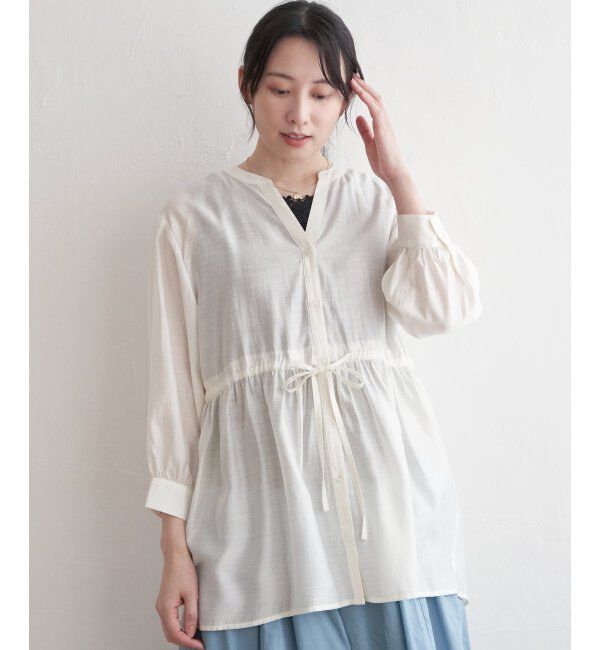 ikka「シアースキッパーシャツ」|シャツ・ブラウス|