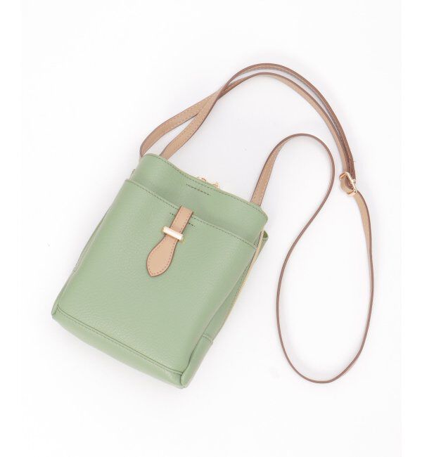 ikka「三層ミニショルダーバッグ」|その他|グリーンケイ