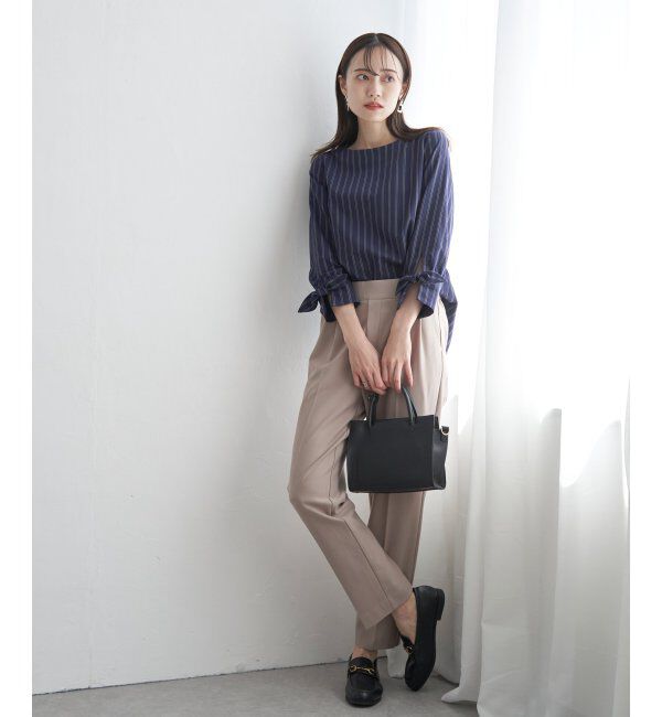 IKKA LOUNGE「袖リボンブラウス」|シャツ・ブラウス|