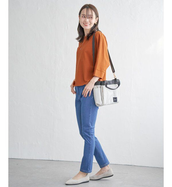 ikka「【雑誌InRed5月号掲載】【親子おそろい】梨地ジョーゼットドルマンプルオーバー」|その他|