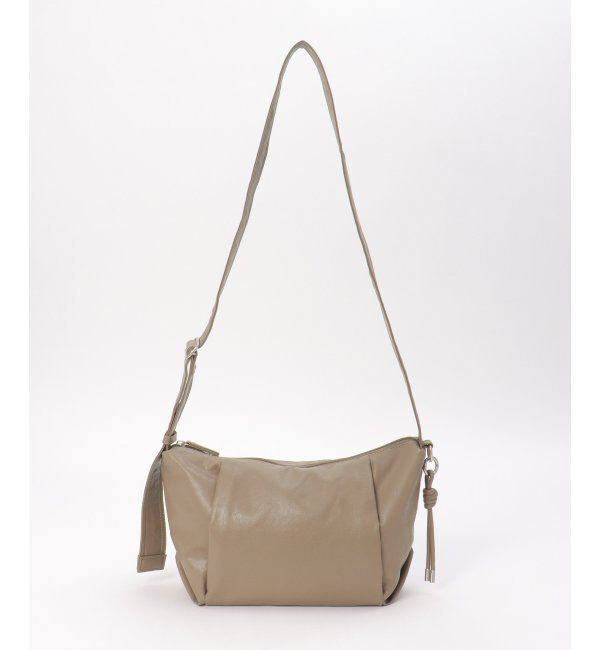 ikka「撥水合皮ハーフムーンミニショルダーバッグ」|その他|