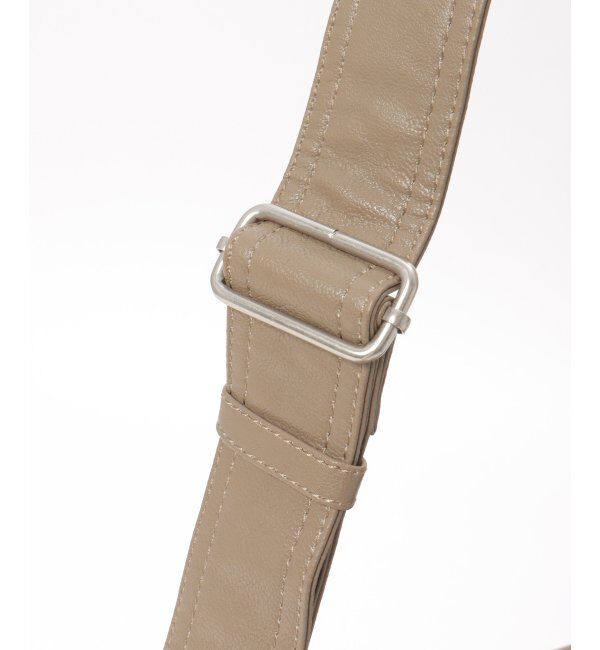 ikka「撥水合皮ハーフムーンミニショルダーバッグ」|その他|