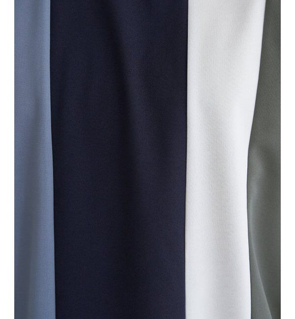 ikka「【接触冷感／吸水速乾】マルチファンクション縦切り替えTシャツ」|Tシャツ・カットソー|