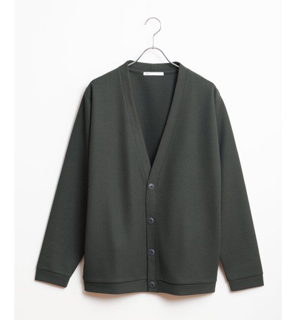 ikka「パイナップルサイドポケカーデ」|カーディガン|