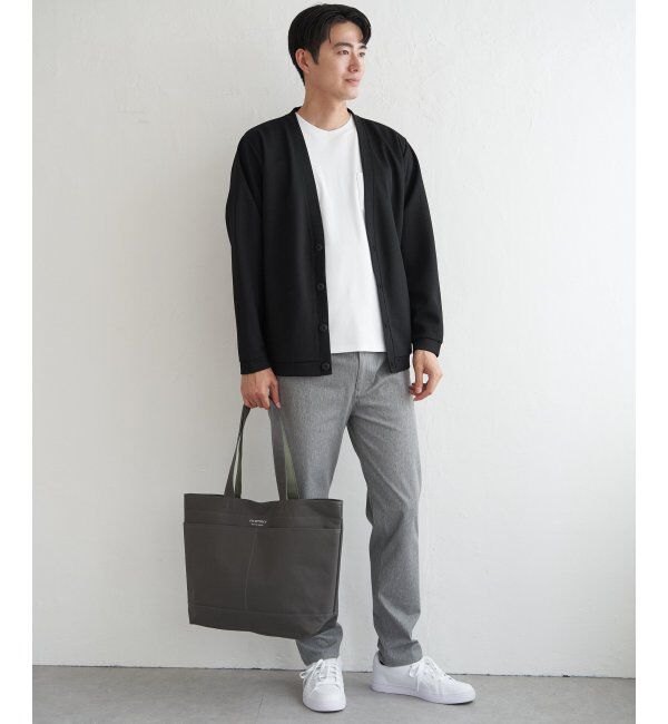 ikka「パイナップルサイドポケカーデ」|カーディガン|