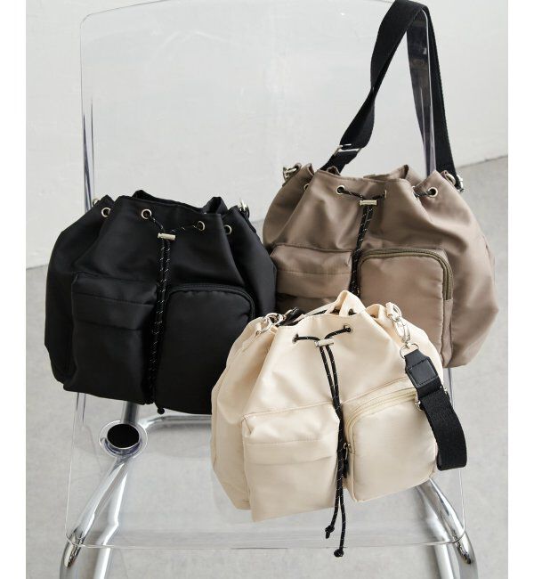 ikka「撥水リュックショルダーバッグ」|その他|