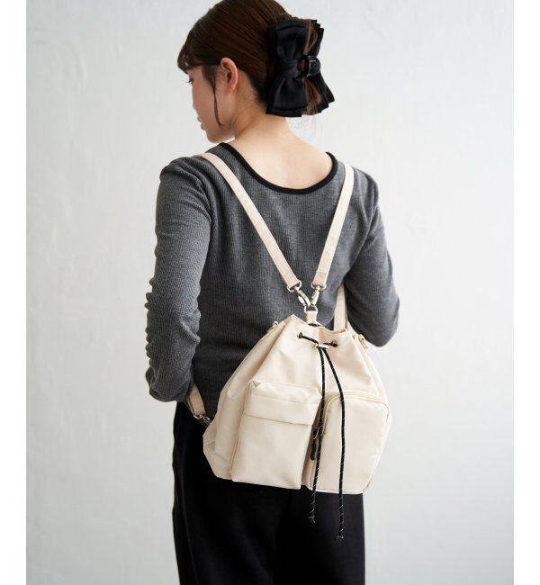 ikka「撥水リュックショルダーバッグ」|その他|