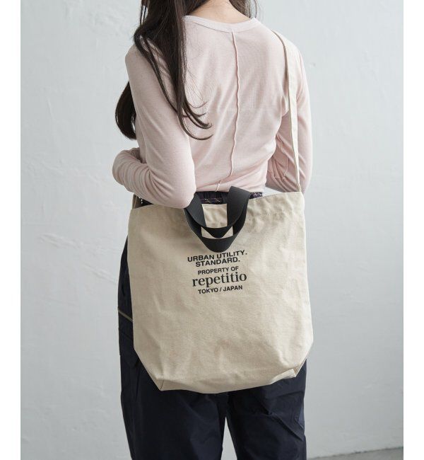 ikka「2wayキャンバスショルダーバッグ」|その他|オフホワイト