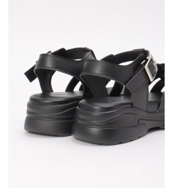 ikka「【雑誌InRed5月号掲載】グルカ厚底サンダル」|その他|