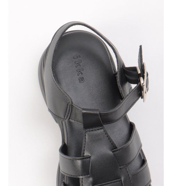 ikka「【雑誌InRed5月号掲載】グルカ厚底サンダル」|その他|