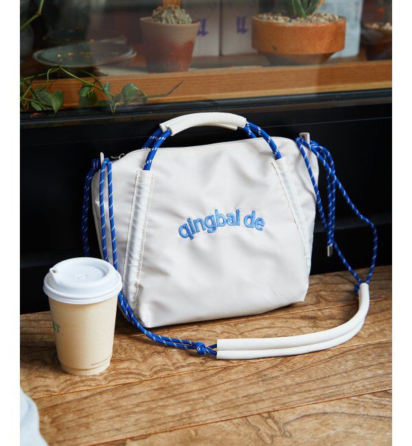 ikka「【雑誌InRed5月号掲載】撥水ロゴ入りミニトートバッグ」|その他|