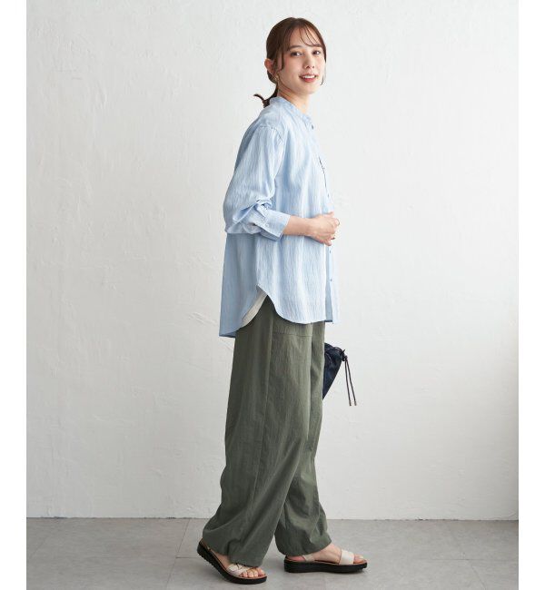 ikka「【雑誌InRed5月号】ドライテックチノベイカーパンツ　【接触冷感／速乾】」|チノ|