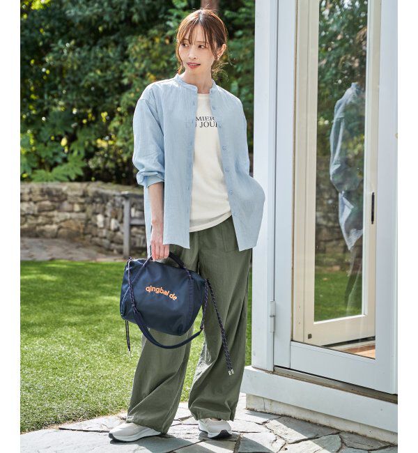 ikka「【雑誌InRed5月号】ドライテックチノベイカーパンツ　【接触冷感／速乾】」|チノ|