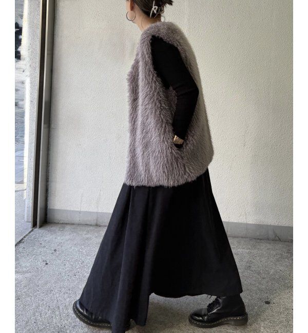 Lbc with Life「ファーベスト」|ダウンベスト・ベスト|