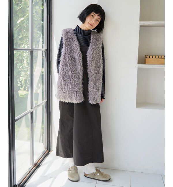 Lbc with Life「ファーベスト」|ダウンベスト・ベスト|