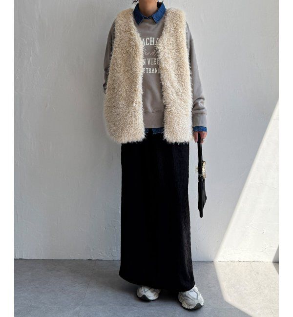 Lbc with Life「ファーベスト」|ダウンベスト・ベスト|