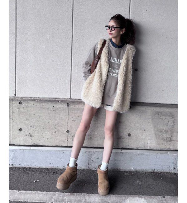 Lbc with Life「ファーベスト」|ダウンベスト・ベスト|