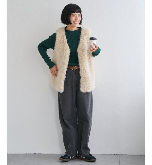 Lbc with Life「ファーベスト」|ダウンベスト・ベスト|