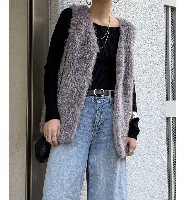 Lbc with Life「ファーベスト」|ダウンベスト・ベスト|