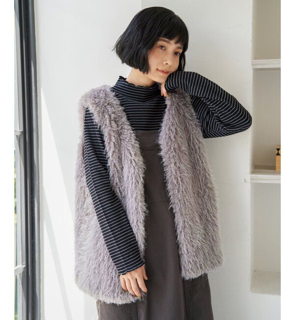 Lbc with Life「ファーベスト」|ダウンベスト・ベスト|