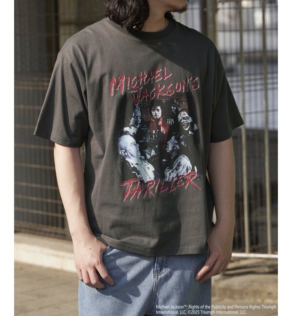 VENCE share style「Michael Jackson マイケル・ジャクソン ThrillerプリントTee」|Tシャツ・カットソー|