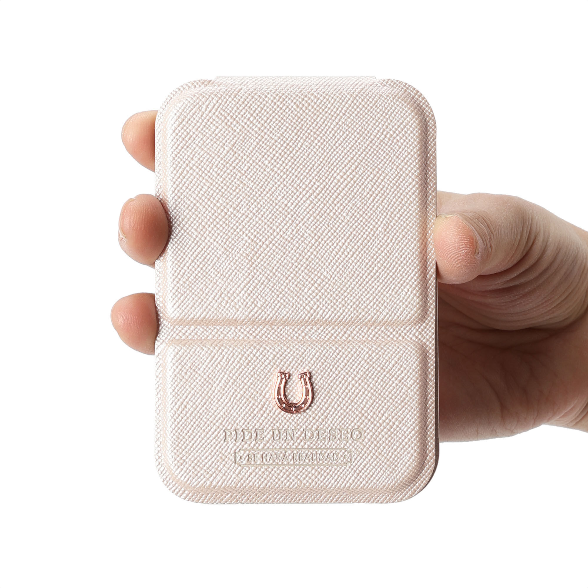 PEDIR「PEDIR(ペディール) シルエット フォールディングミラー S」|ミラー|ライトピンク