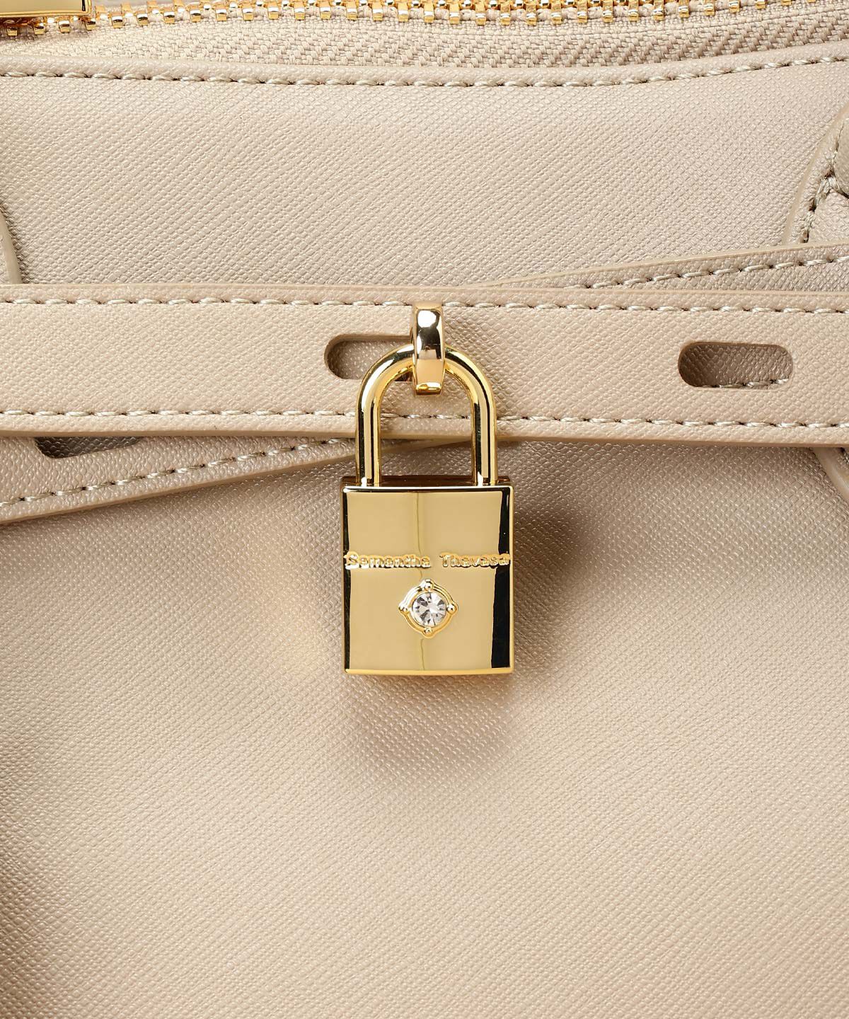 Samantha Thavasa「ベルトデザイン サマンサアゼル 大サイズ」|ハンドバッグ|