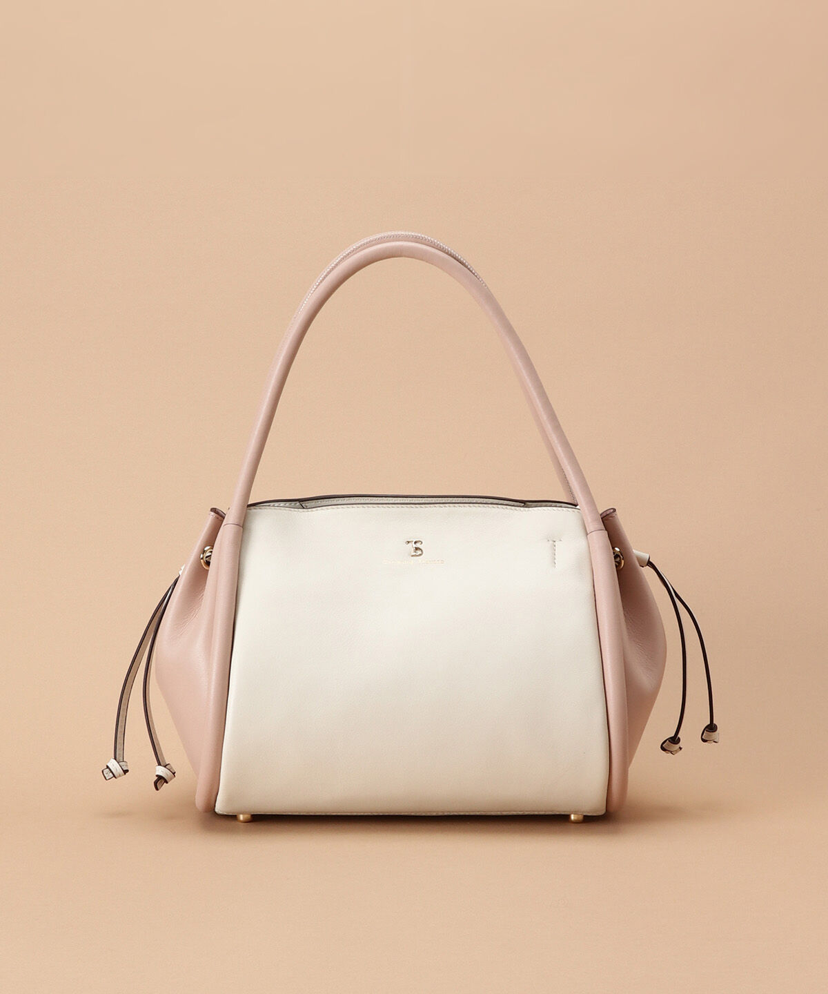 Samantha Thavasa「バイカラーサイド巾着 ハンドバッグ」|ハンドバッグ|