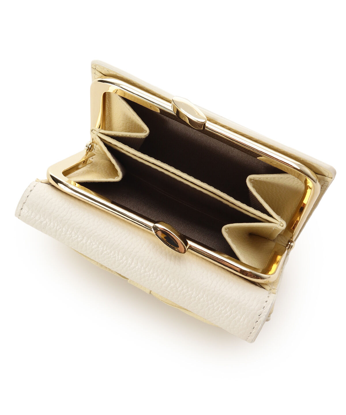 Samantha Thavasa「バイカラーリボンモチーフ口金折財布」|財布|