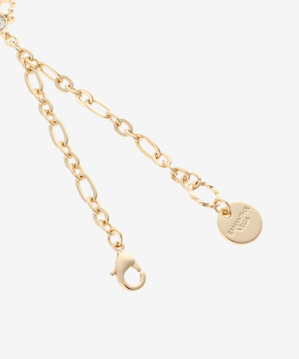 Samantha Vega「クリアカメオ風イニシャルチャーム（H）」|チャーム・キーホルダー|