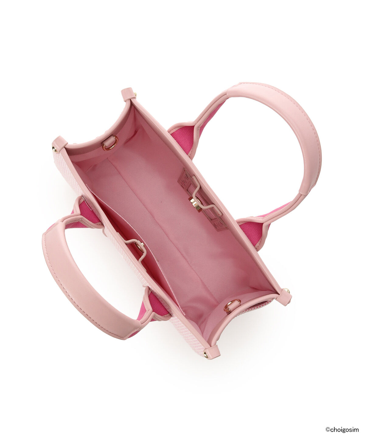 Samantha Vega「チェゴシム&times;SAMANTHAVEGA　「うさゴシム」ロゴテープバッグ」|ハンドバッグ|