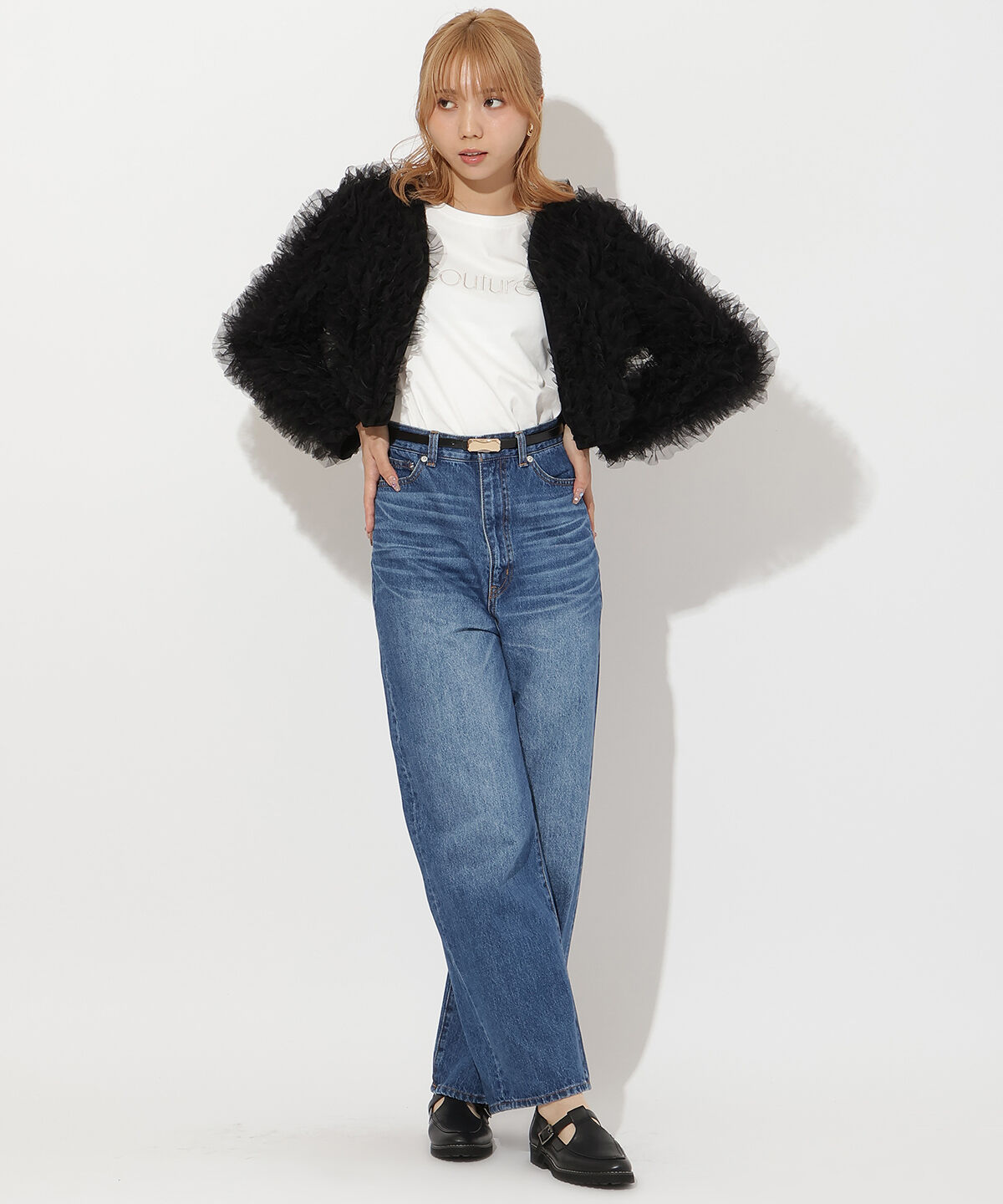 アンドクチュール「チュールフリルジャケット」|その他|