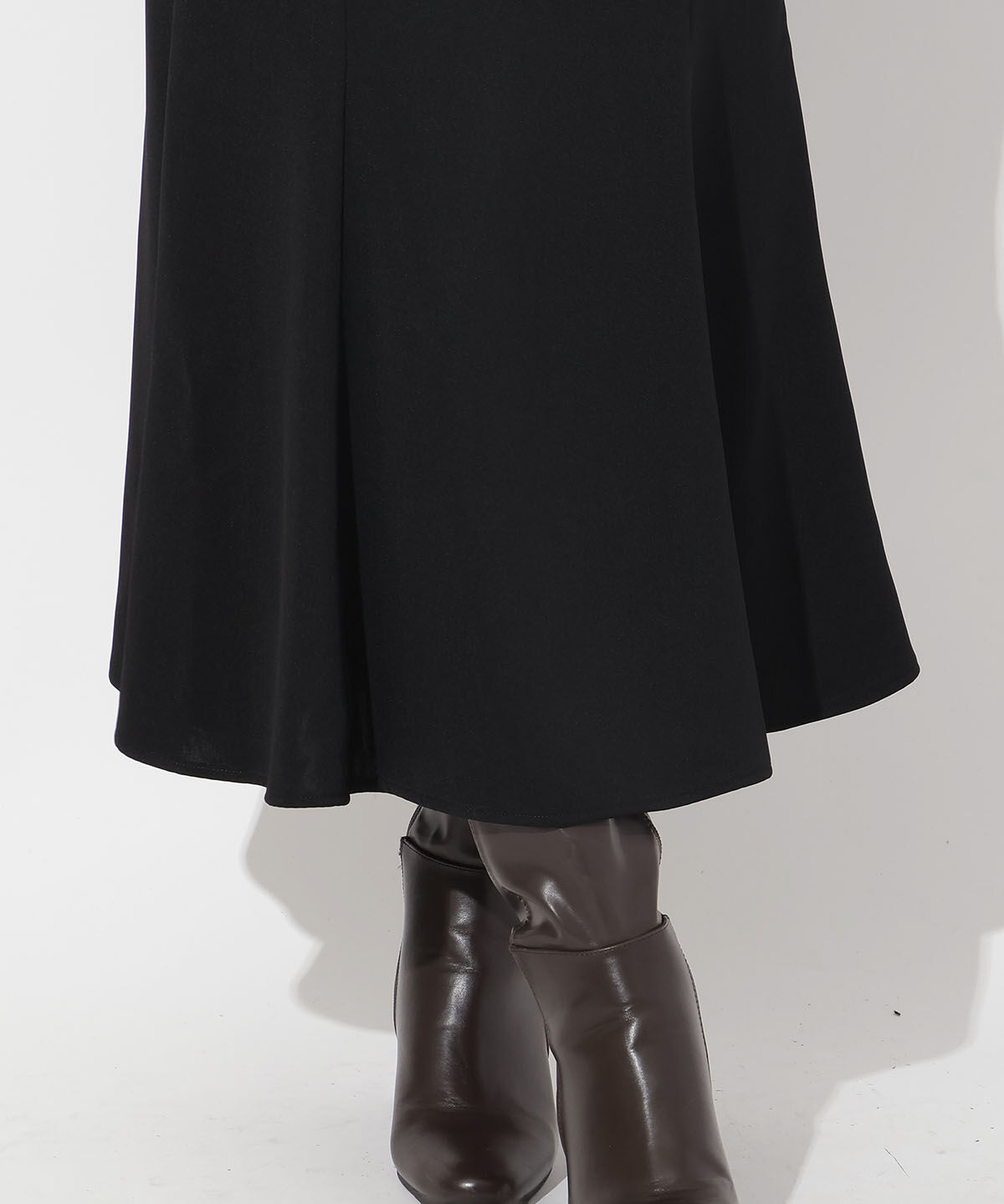 アンドクチュール「ウエスト折り返しマーメイドスカート」|スカート|