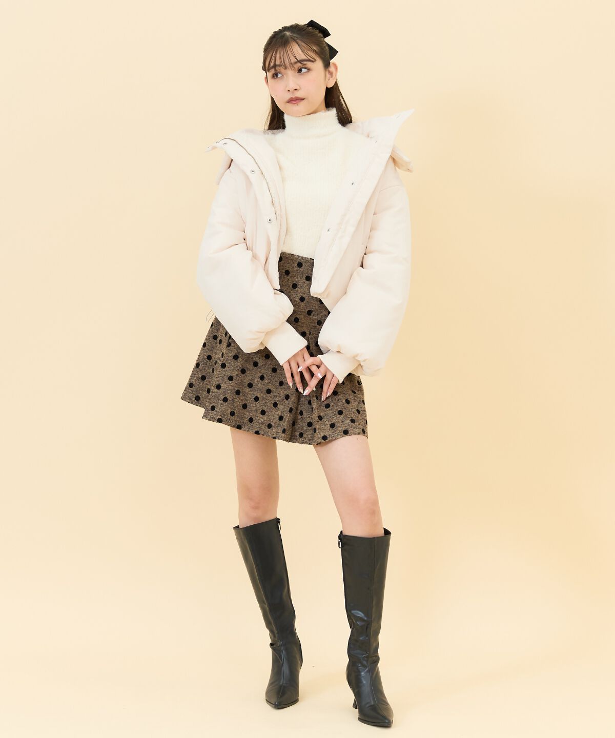 REDYAZEL「ステッチレスパファージャケット」|ダウン|