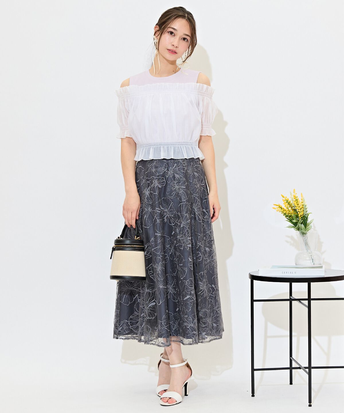 WILLSELECTION「レイヤード風オフショルカットトップス」|Tシャツ・カットソー|