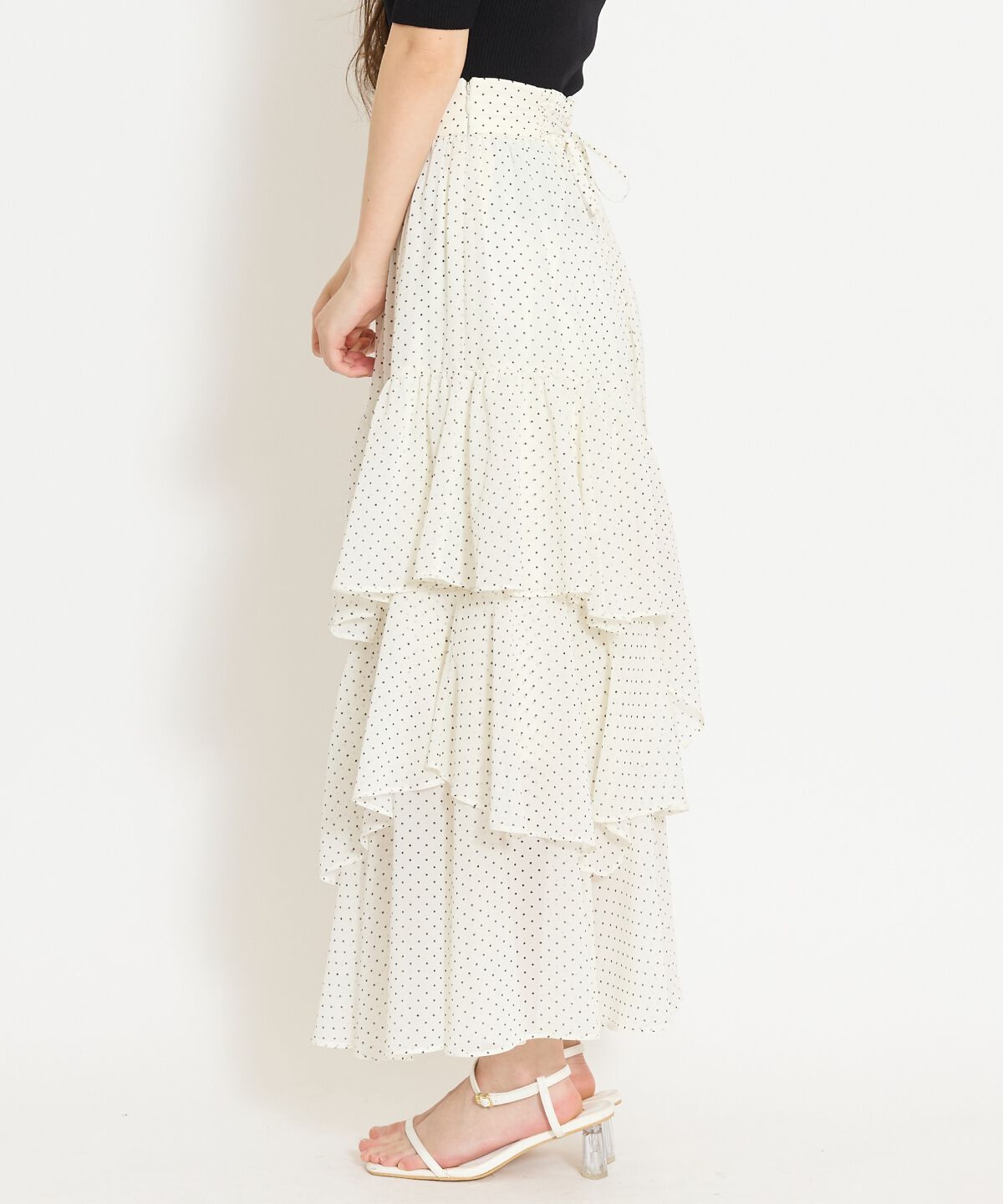 WILLSELECTION「アシメティアードスカート」|フレア|