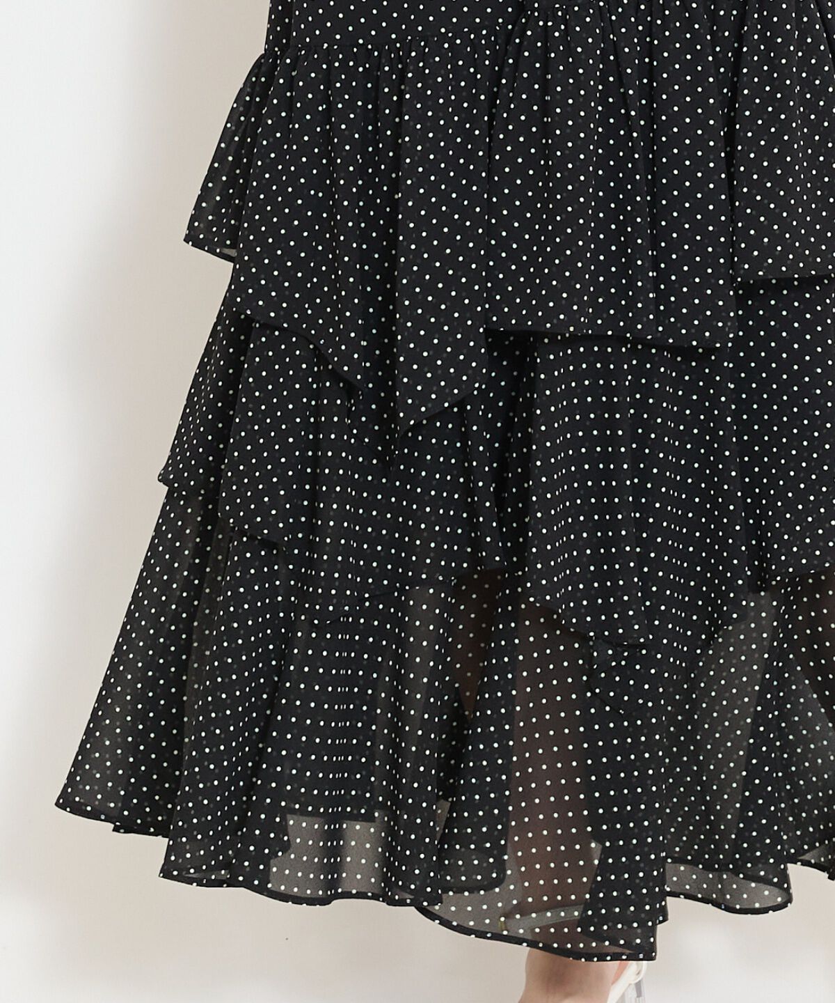 WILLSELECTION「アシメティアードスカート」|フレア|