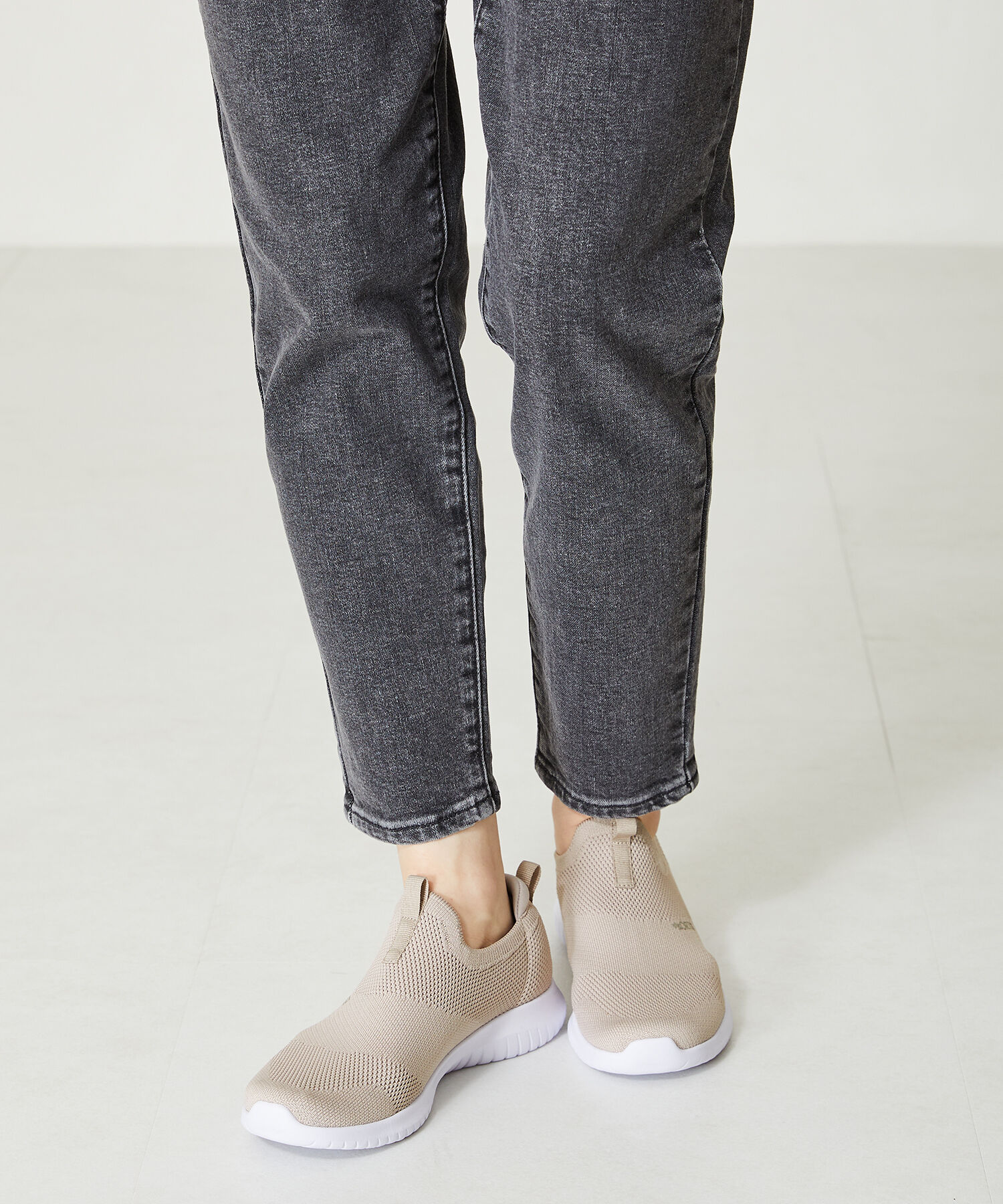 ORiental TRaffic「【累計19万足突破 】 ニット スニーカー /3709 柔らかい 伸縮性 軽量」|スニーカー|