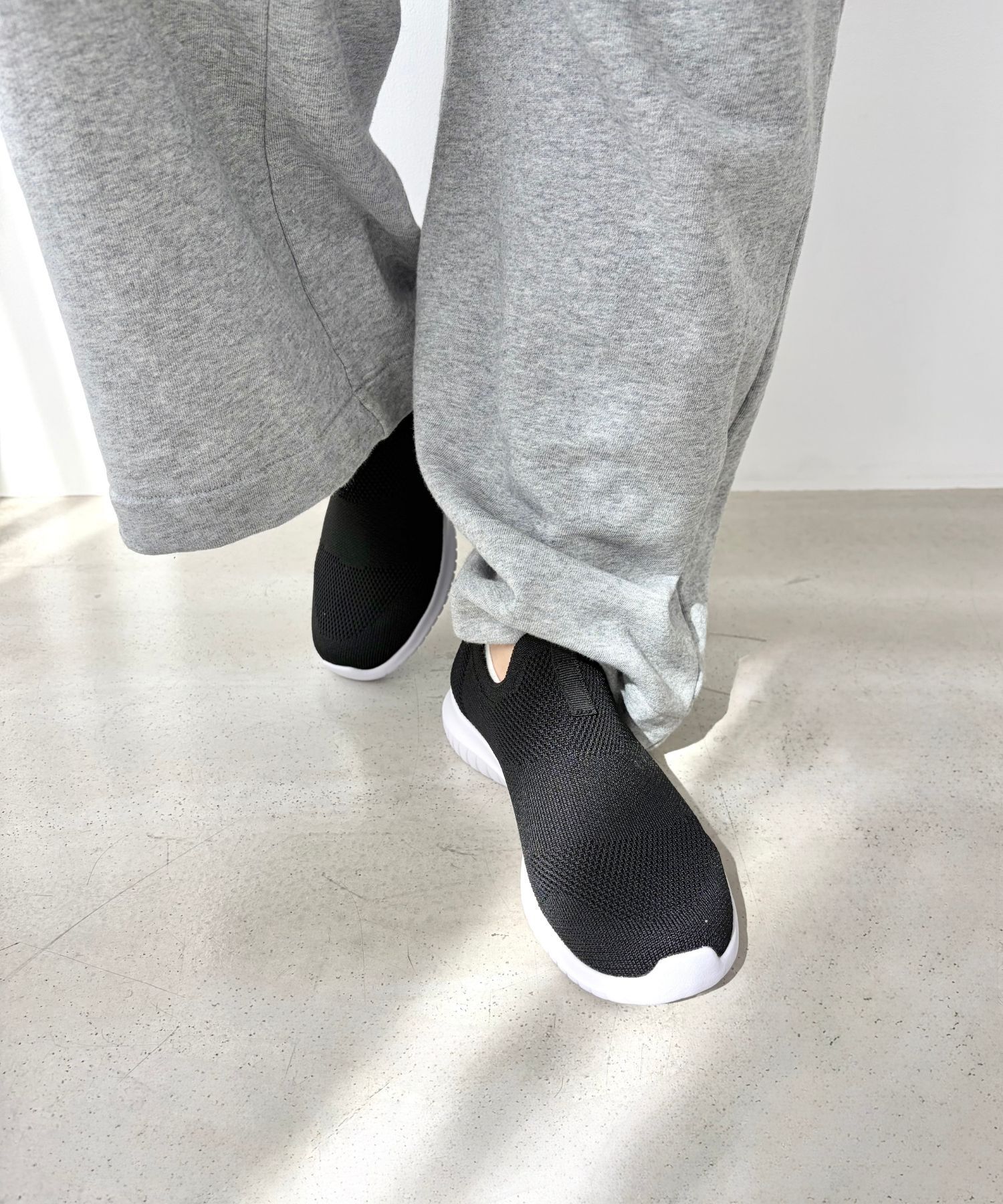 ORiental TRaffic「【累計19万足突破 】 ニット スニーカー /3709 柔らかい 伸縮性 軽量」|スニーカー|