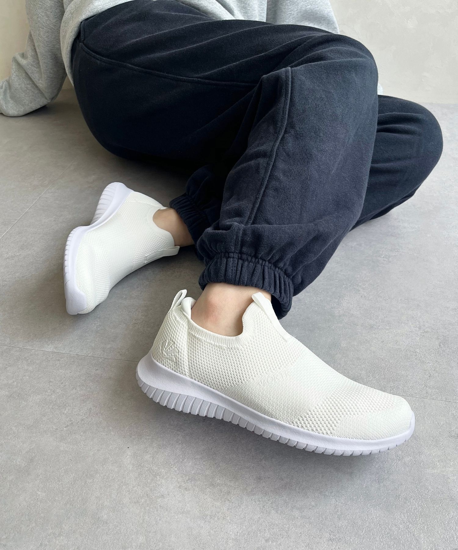 ORiental TRaffic「【累計19万足突破 】 ニット スニーカー /3709 柔らかい 伸縮性 軽量」|スニーカー|