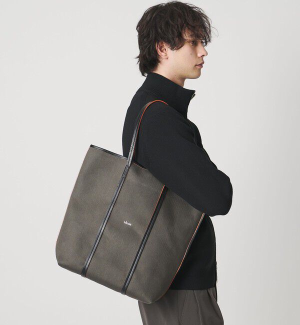 UNITED ARROWS「＜hALON＞ボンディング ビッグ トートバッグ」|トートバッグ|OLIVE