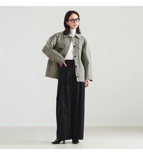 Demi-Luxe BEAMS 「ナチュラル ワッシャー ブルゾン」|ブルゾン・スタジャン|